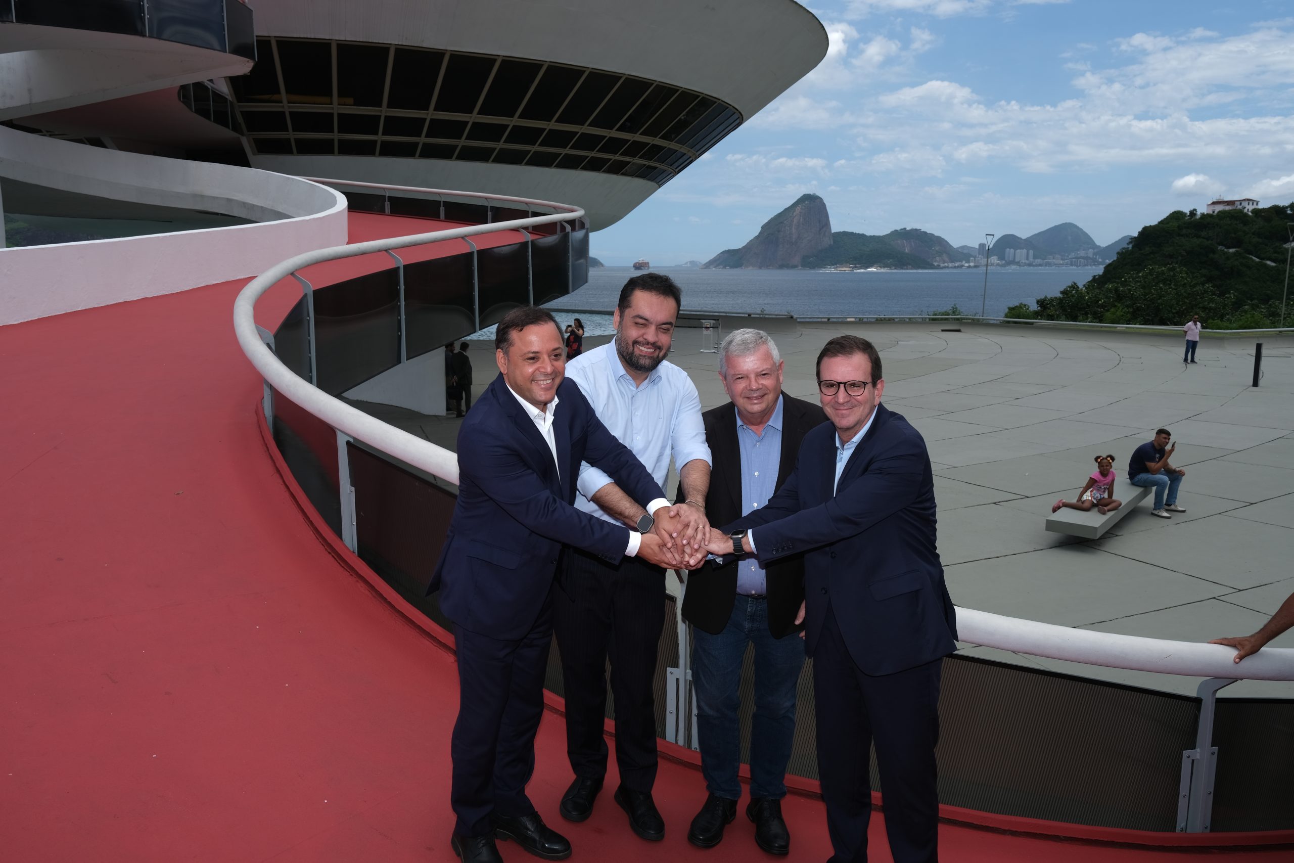 Governador Cláudio Castro apoia candidatura conjunta das cidades do Rio e Niterói para sediar os Jogos Pan-Americanos de 2031